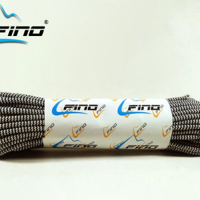 طناب پاراکورد فینو راه راه سفید و مشکی