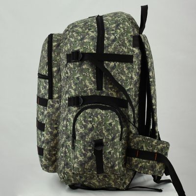 نمای از بغل کوله پشتی کوهنوردی 40 لیتری فیرو پلاس کد 746