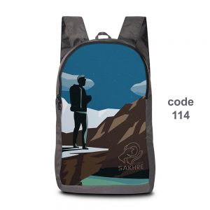 کوله لایت پک 17 لیتری صخره - کد 114 - کوله حمله - بامبو کمپ