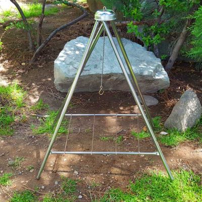 سه پایه و منقل آتش