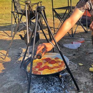 منقل و سه پایه آتش 90 سانتیمتری