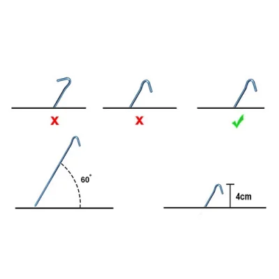 میخ چادر mk125 3