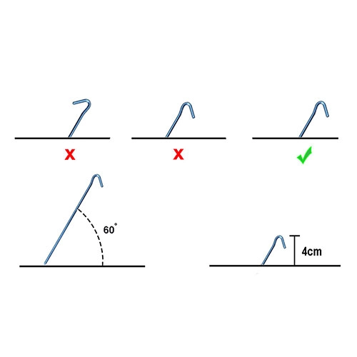 میخ چادر mk125 3